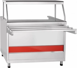 Electric Food Warmer Display Counter for First Courses PMES-70KM Eco Series