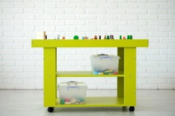 Landscape Game Table with Interchangeable Fields