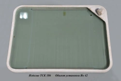 Aircraft Windshield TSK 186.05.000 AO "NITS im. V.F. Solinova