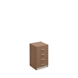 Wooden Office Cabinet with 4 Drawers, Art. 208/1