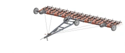 Medium Spring Harrow BCP-21 for Agricultural Soil Preparation