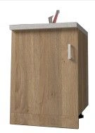 Kitchen Base Cabinet with Sink - Modern Design