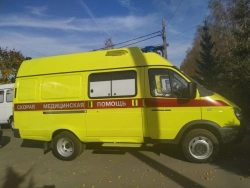 Class C Ambulance Vehicle IAC-1767BS based on GAZ 3302 modification 2705, 27057 gasoline