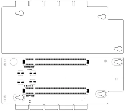 PCIe x16x16 Expansion Module for System Integration - YADR.V.469555.107