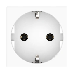 Caduceus Aling Hide Socket with Grounding, 16A, 250V, Horizontal