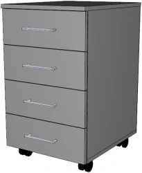 Gray Storage Cabinet TP-1