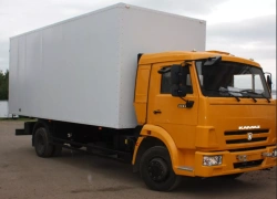 Isothermal Refrigerated Van Truck Model 336999 on KAMAZ-4308 Chassis