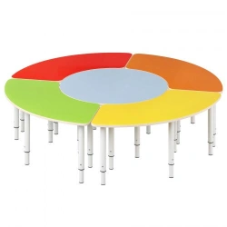 Round Children's Transformable Table