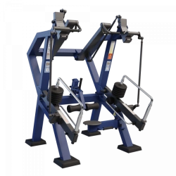 Seated Vertical Pull Machine with Adjustable Load