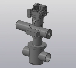 Water Steam Flow Regulator Block BZR A-189-12200