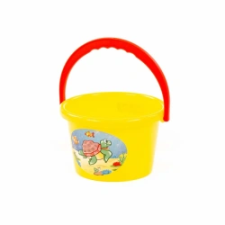 Medium Plastic Toy Bucket for Indoor and Outdoor Play Polesye