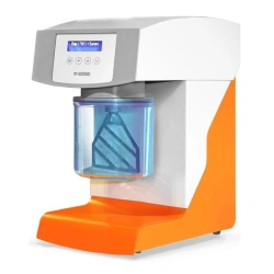 Vacuum Mixer for Dental Technology with Electromechanical Drive, Digital Display, and Two Mixing Modes SVZ