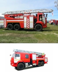 Fire Tanker with Ladder ACL 4.0-40/17…32 (43118) on KAMAZ 43118-A5 Chassis