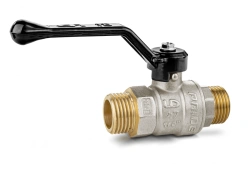 LD Pride Brass Ball Valve for Liquid and Gas Control Model 47.15.Н-Н.Р
