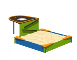 Sandpit Table for Outdoor Play - Romana 109.37.00