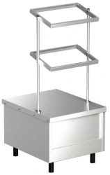 PS-1 Serving Counter for Cutlery, Trays, and Bread (Without Gastro Containers) 650x800x550(1440)mm