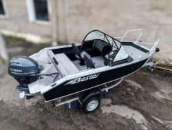 Bester 450DC Aluminum All-Welded Motorboat