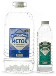 Artesian Drinking Water with Silver - PET Bottles 0.5L to 5.0L
