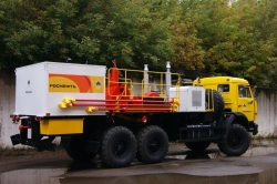 Oilfield Pumping Unit UNB-125x32K based on KamAZ-43118-50