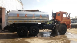 Tank Truck for Water and Food Liquids - Model AKC 71887 on KAMAZ 43118-A5 Chassis
