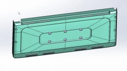 Side Cover for Media Panel, Model 5299-401-5415010
