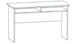 Multi-Purpose Table with Shelf by Alliance-S