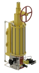 Pneumatic Cylinder Actuators PP.L for Pipeline Valves