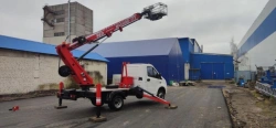 Self-Propelled Boom Lift PSS-131.17E (A21R23) 78-TV on Gazelle Next Chassis (A21R23)