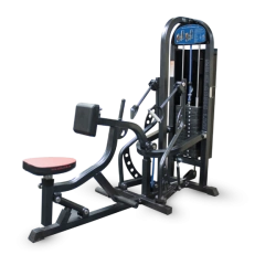 Chest Support Pull Machine with Block Weight