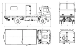 Heavy-duty Truck for Hazardous Cargo on KAMAZ Chassis Model 43265-D5