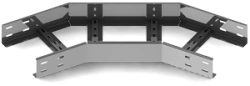 Horizontal 60-Degree Corner for Self-Supporting Cable Trays KTI 000x00 U60