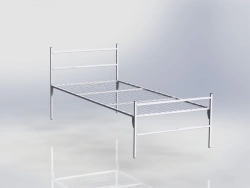 Metal Army Bed - Customizable Dimensions and Specifications