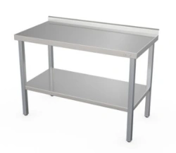 Production Table for Food Processing and Equipment Installation