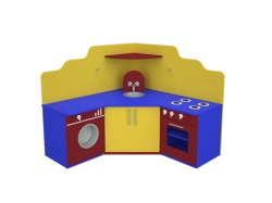 Large Corner Play Kitchen Set Dm2111