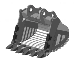 Super Reinforced Rock Bucket RD-350.43(34).KMH1