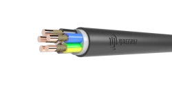 Fire-resistant PVC Insulated Power Cable 660V VVGn(A)-FRLSLTx 5x4