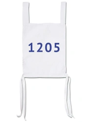 Synthetic Fabric Sports Bib with Printed Number