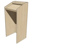 T-1 Speaker's Podium - Customizable Design and Colors
