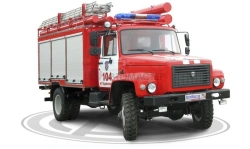 Fire Truck Tanker 2322K3 on GAZ 33086 Chassis