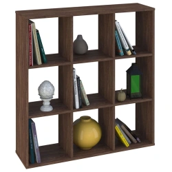 Polini Home Smart Vintage Cubic Shelf with 9 Sections, Model 0001694.76