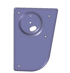 Left Upper Headlight Housing for LiAZ Bus 529265-5601138