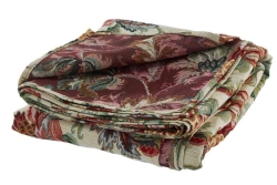 Elegant Tapestry Bedspread - Custom Colors and Sizes Available