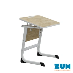 Adjustable Student Desk "Logika" for Grades 3-5, Model ZUM - SU.1.35.LU