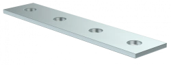 Connector Plate with 4 Holes for STRUT Profile