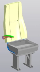 Driver's Seat with Three-Point Seat Belt A21R23-6810010-40