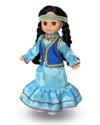Ethnic Plastic Doll Elya in Bashkir Costume, V3205