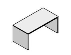 Wooden Office Briefing Furniture Set "Kvins" / "Kvins Slim