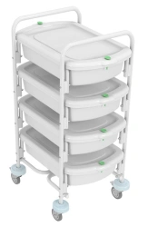 Endoscopic Container Trolley for Transport and Short-Term Storage TKE-4-"KRONT"-2P