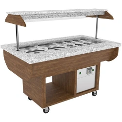 Heated Double Dish Warmer for Buffet MEP-2B-SH-CH