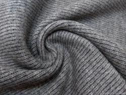 Knitted Scarf Fabric (Cut, Coupon) - 1:1 Ribbing